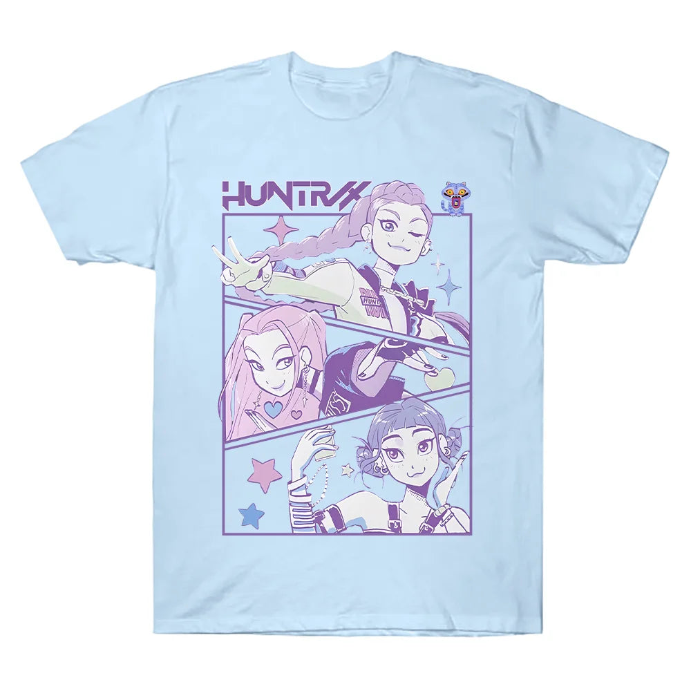 🔥 K-Pop Demon Hunters – T-shirt Graphique 🔥
