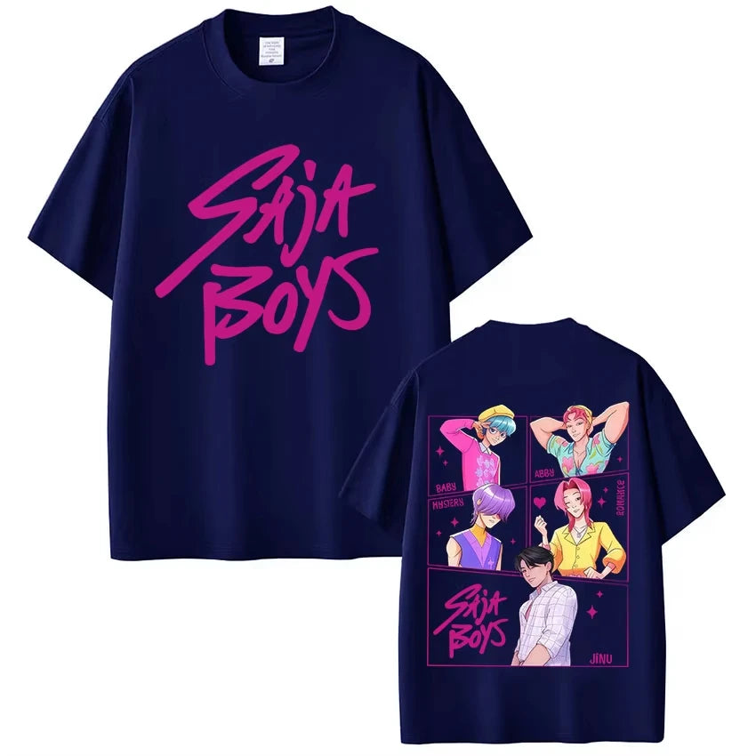 🔥 K-Pop Demon Hunters Saja Boys – T-shirt Unisexe 🔥
