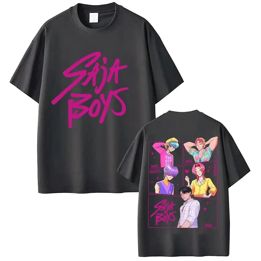 🔥 K-Pop Demon Hunters Saja Boys – T-shirt Unisexe 🔥