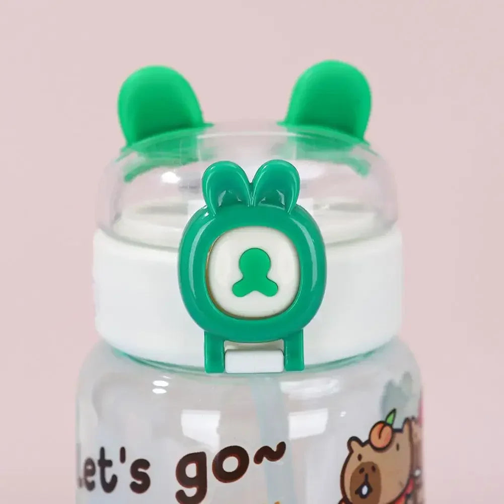 🐹 Gourde Cartoon Capybara – 500 ml SANS BPA