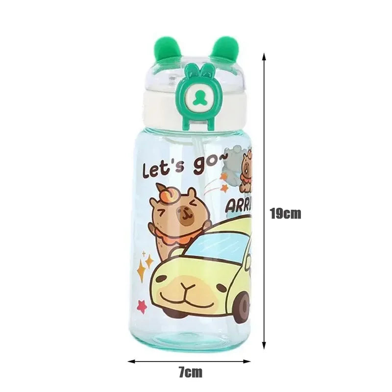 🐹 Gourde Cartoon Capybara – 500 ml SANS BPA