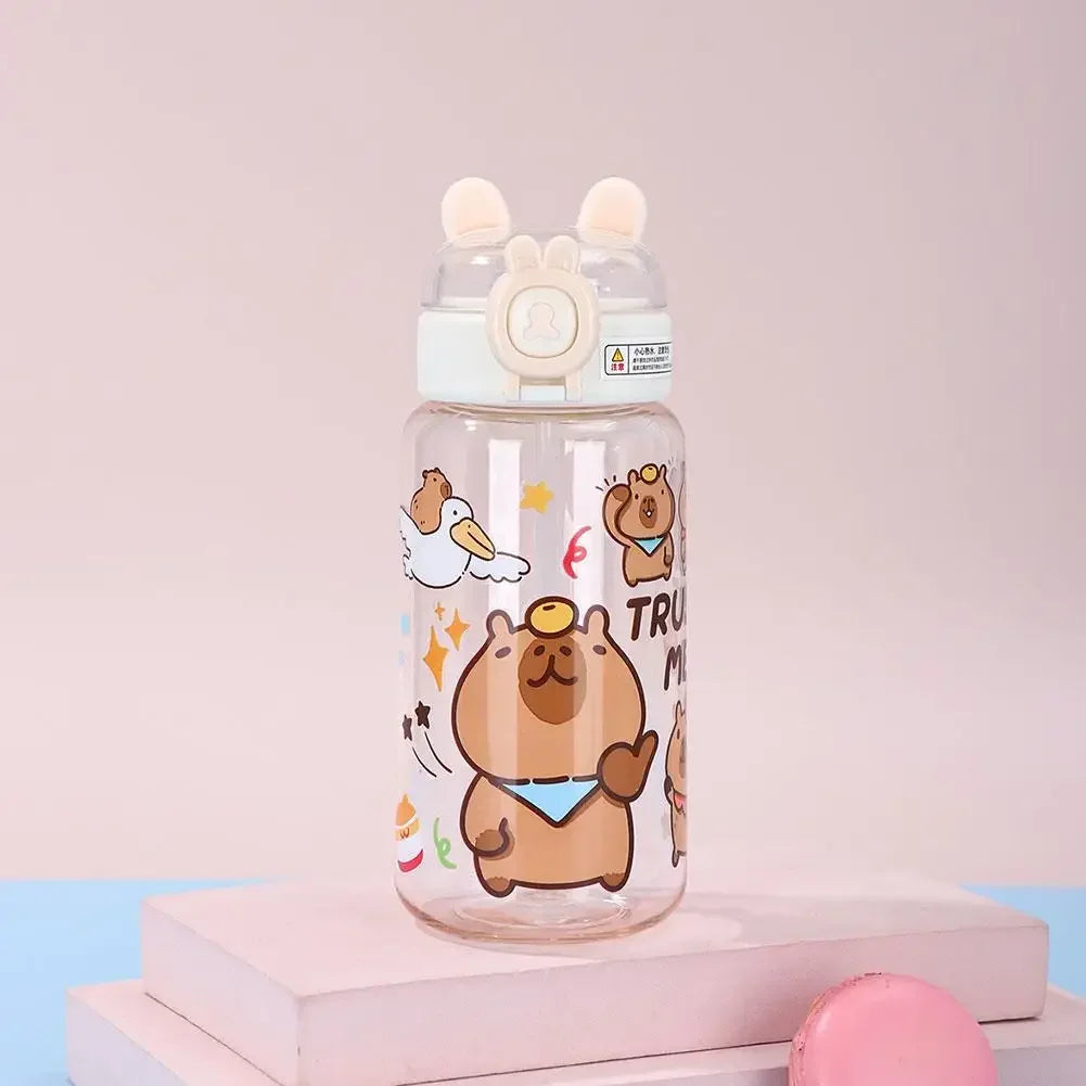 🐹 Gourde Cartoon Capybara – 500 ml SANS BPA