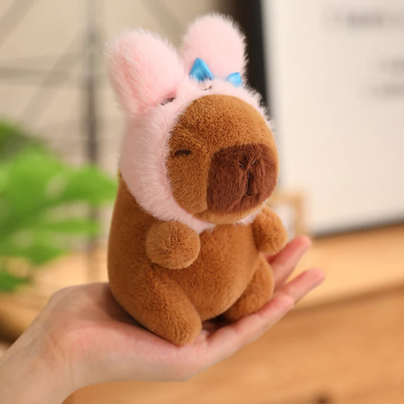 Capybara lapin peluche — Douceur, Détente et Câlins XXL !