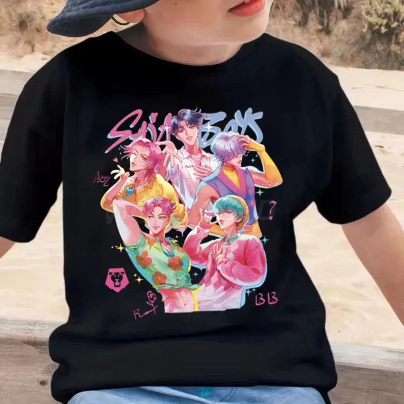 T-shirt Enfant Demon Hunters – Saja boys