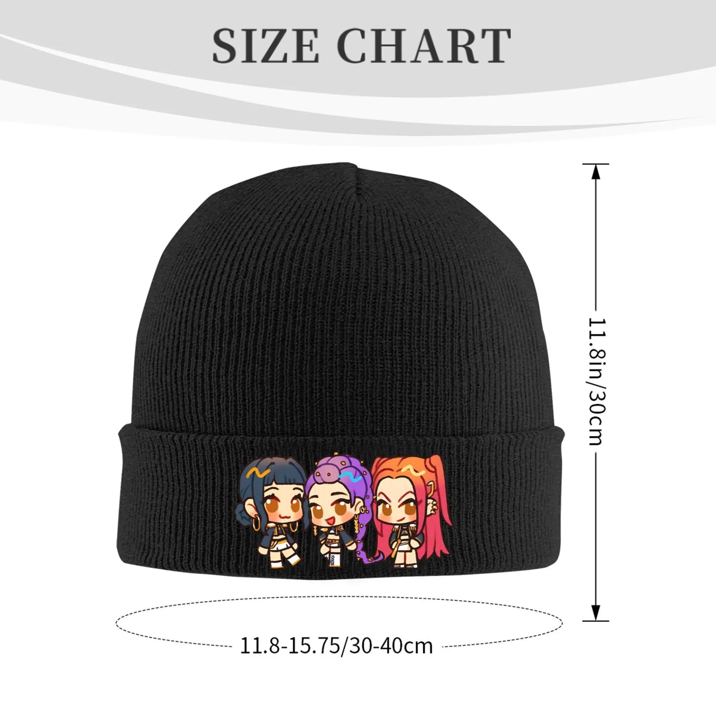 🧢 K-Pop Demon Hunters – Huntrix Bonnet 🧢