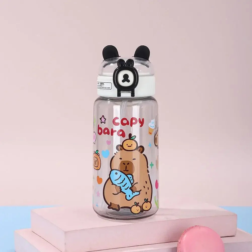 🐹 Gourde Cartoon Capybara – 500 ml SANS BPA
