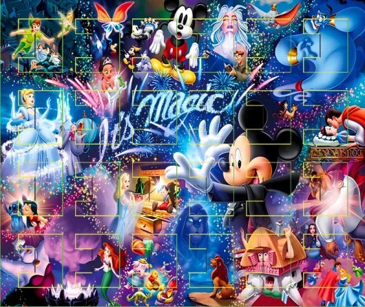 Calendrier de l’Avent de Noël 2025 Kit Bijoux DISNEY