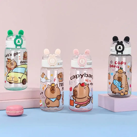 🐹 Gourde Cartoon Capybara – 500 ml SANS BPA