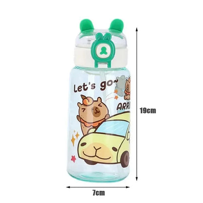 🐹 Gourde Cartoon Capybara – 500 ml SANS BPA