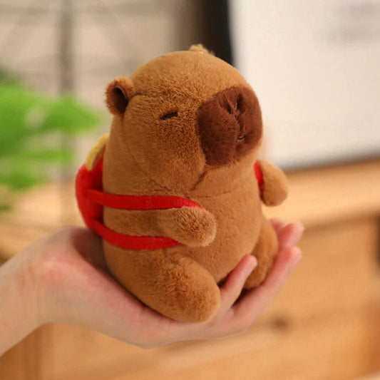 Capybara sac a dos peluche — Douceur, Détente et Câlins XXL !